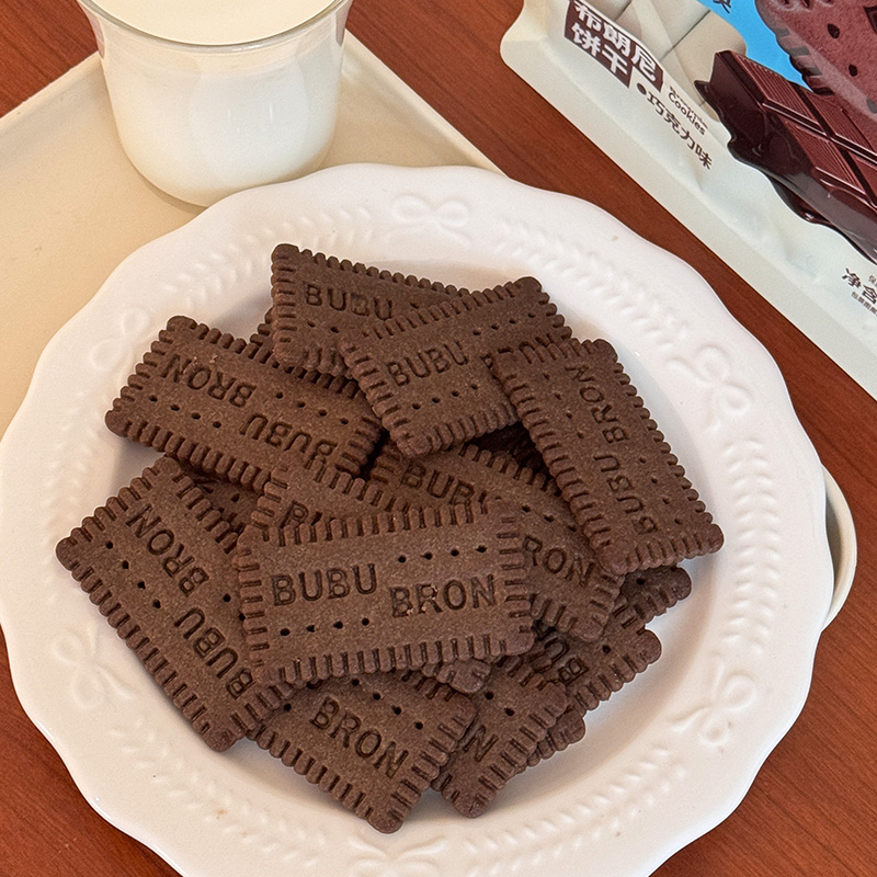 高钙和铁可可味饼干