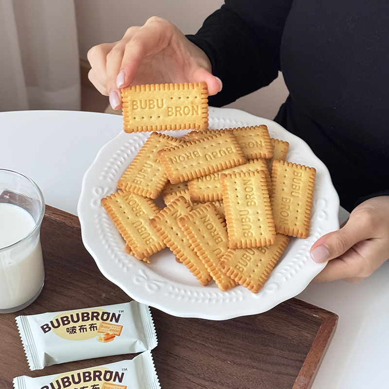 高蛋白 DHA 鸡蛋奶酪味饼干